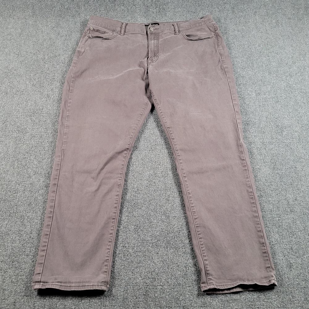 Lucky Brand Jeans Mens 40x30 Taupe Brown 410 Athletic Slim Denim 7MP10072T2